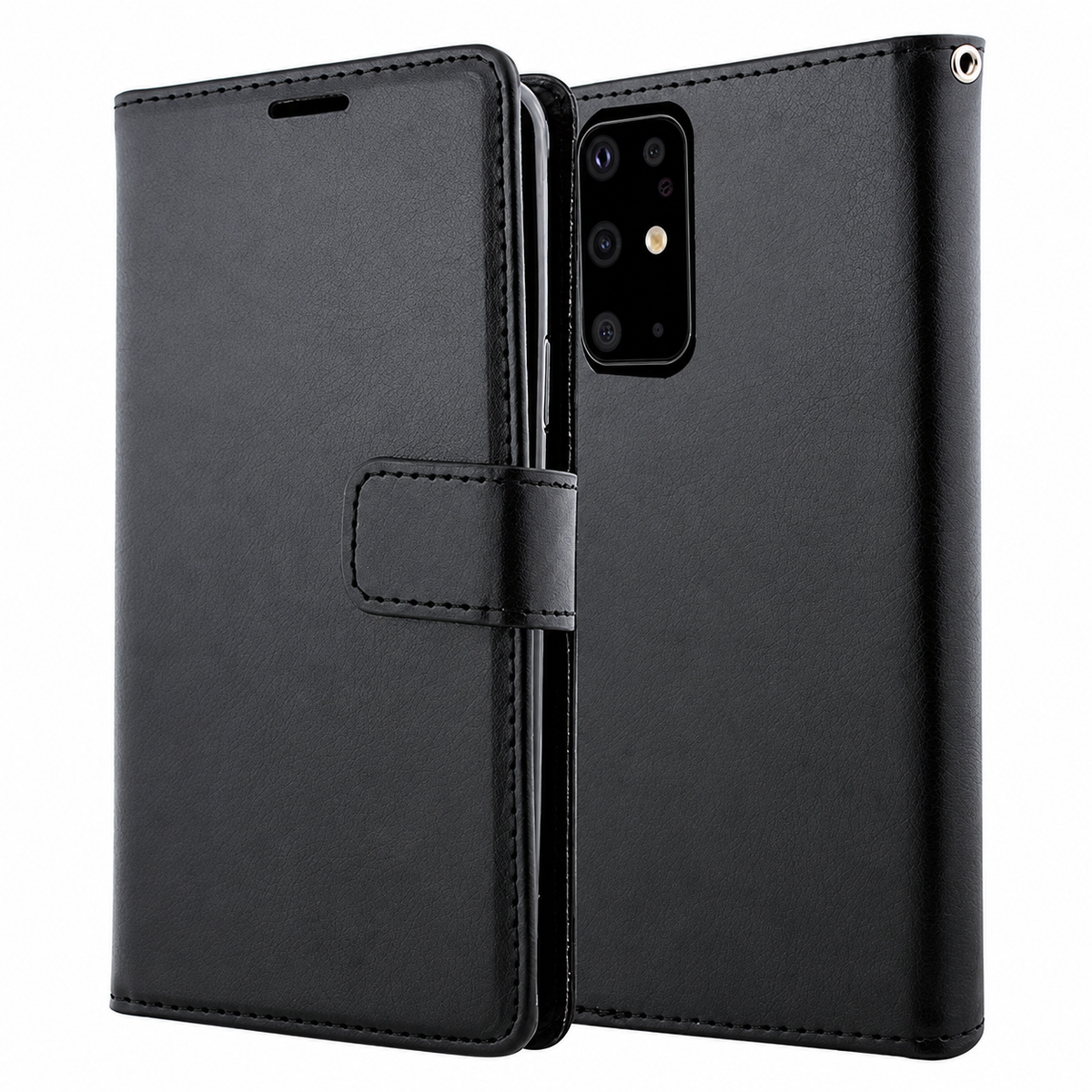 Photo ID Wallet for Samsung Galaxy A71 - Black