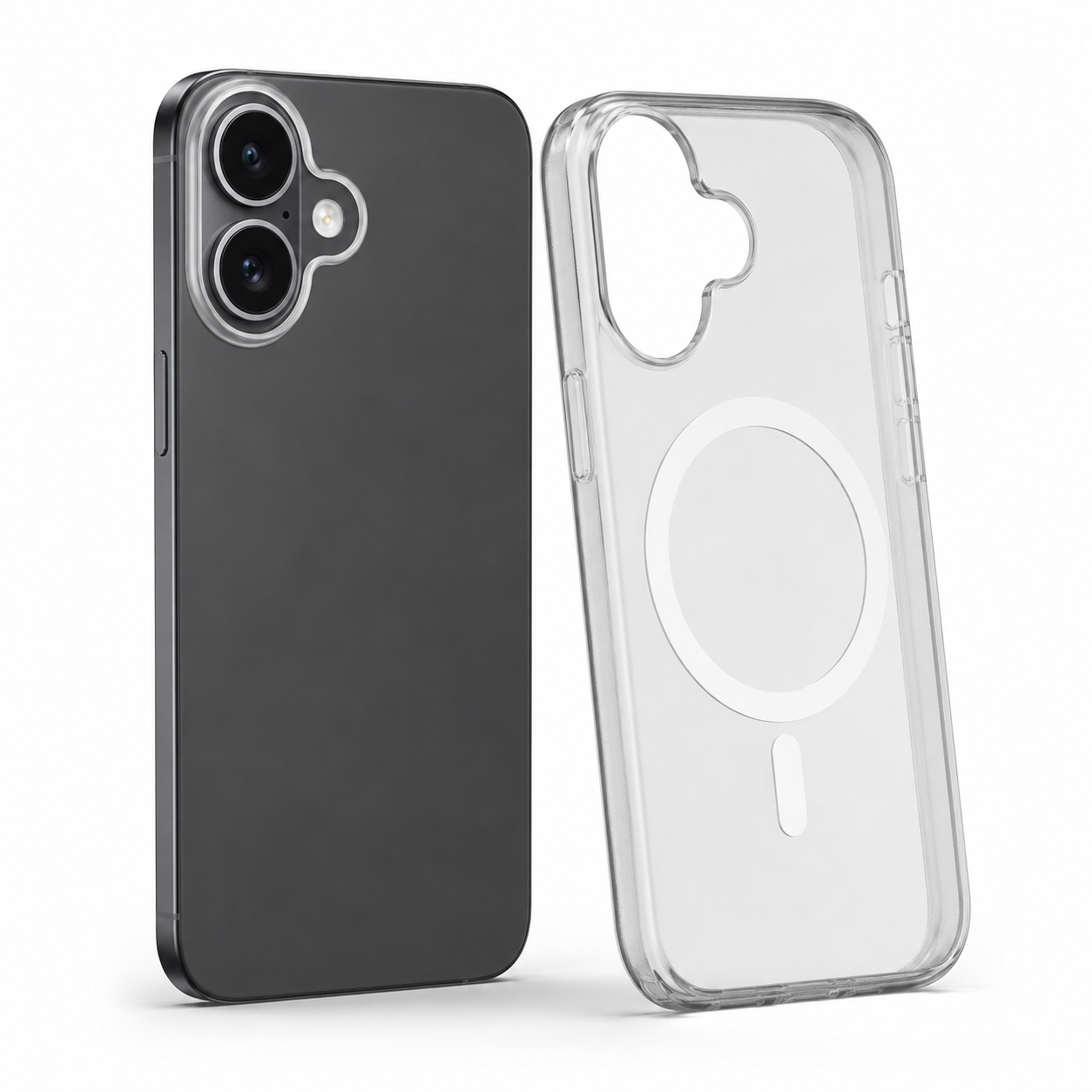 White MagSafe Polar Frost Case Apple iPhone 16 premium frosted transparent protective phone cover