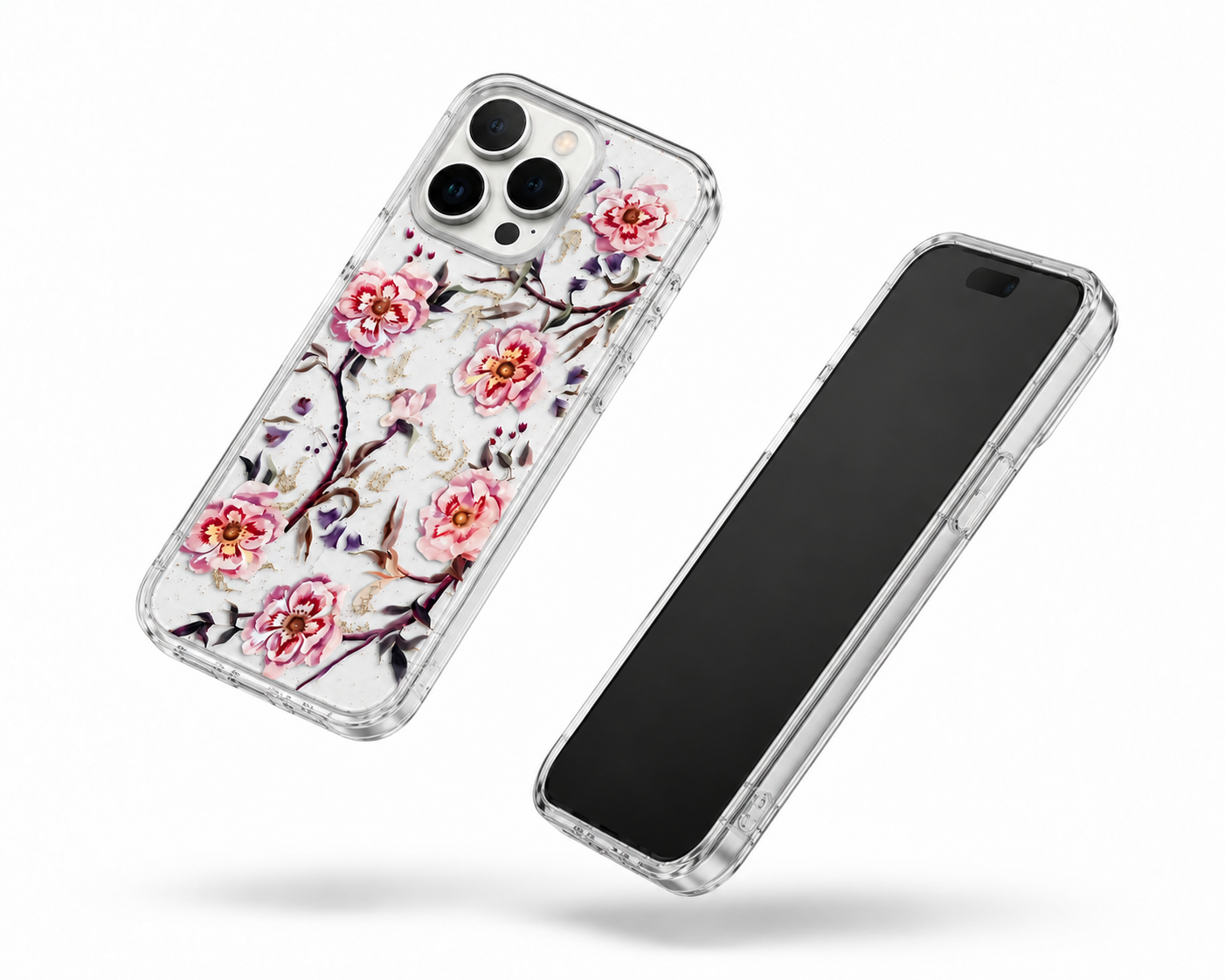Slim MagSafe compatible Rose Garden iPhone 12 Pro case