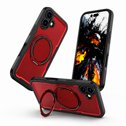 Apple iPhone 17 Protective Case Military Grade MagSafe Cover Red
