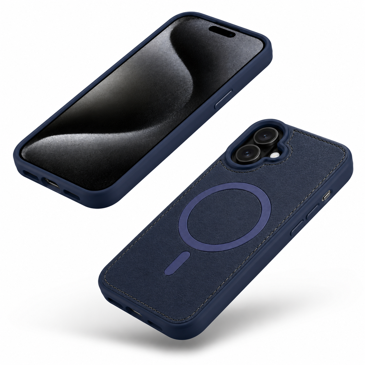 MagSafe Rich Craft Protective Case, Rugged iPhone 16 Cover, Wireless Charging Compatible Case, Military Grade Phone Case