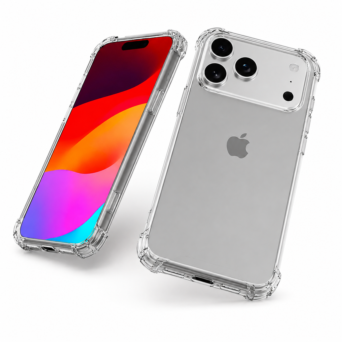 iPhone 18 Pro Max Protective Phone Case Smoke TPU Back Cover MagSafe Compatible Case