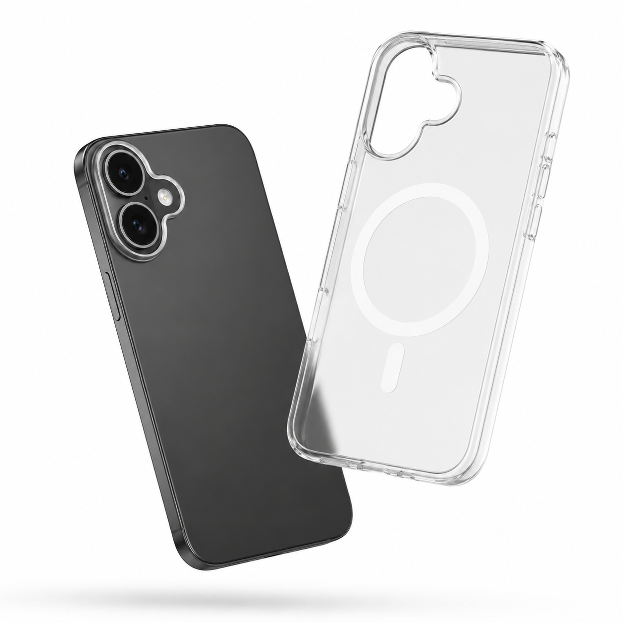 Premium White Polar Frost Case Apple iPhone 16 lightweight MagSafe compatible protective phone case