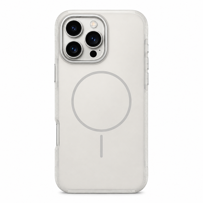 White MagSafe Glam case for Apple iPhone 12 / 12 Pro