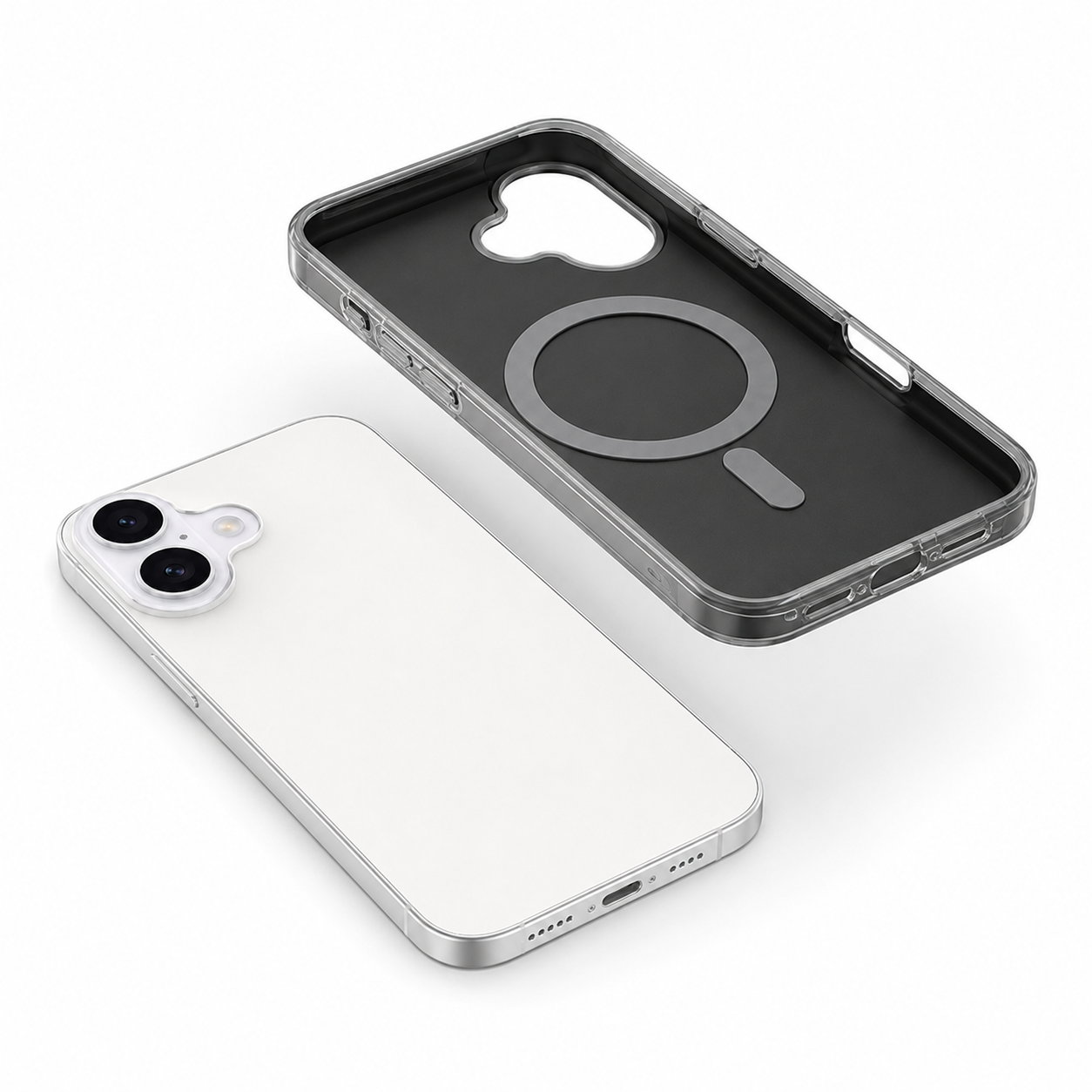 Apple iPhone 17 Black MagSafe Magnetic Protective Mobile Cover