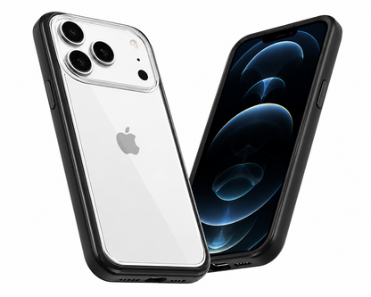Premium Transparent Mobile Cover for Apple iPhone 17 Pro Max with Military Grade Protection and Impact Resistant Bumper