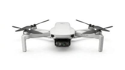 future tech gadgets Canada. cutting edge electronics online Canada. DJI Mini 4K Quadcopter Drone with Camera & Controller. Gallery image 7. Lines name one specific SKU—never substitute a generic lookalike from the category. After review passes, each render should still read as a fresh studio viewpoint of that same physical unit.