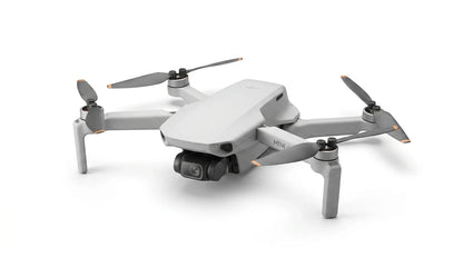 future tech gadgets Canada. cutting edge electronics online Canada. DJI Mini 4K Quadcopter Drone with Camera & Controller. Gallery image 10. Lines name one specific SKU—never substitute a generic lookalike from the category. After review passes, each render should still read as a fresh studio viewpoint of that same physical unit.