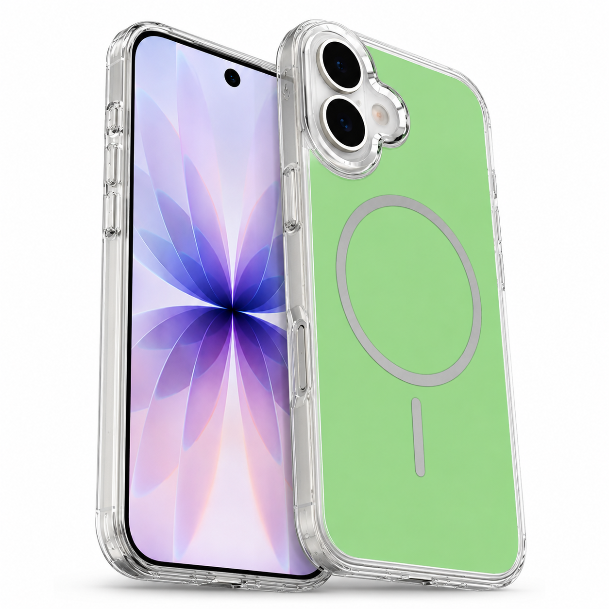 Apple iPhone 17 Crystal Shell Case, MagSafe Compatible Cover, Military Grade Drop Protection Case