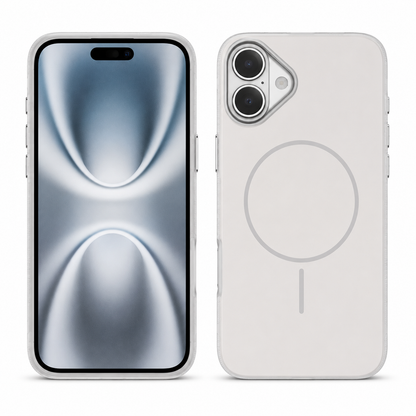 Protective smartphone case for iPhone 16 with impact resistant phone cover, anti-slip grip, and raised edge protection