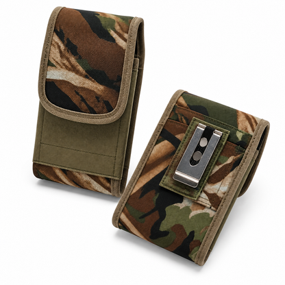 Tactical Phone Holster with Metal Belt Clip for Apple iPhone 17 Pro Max