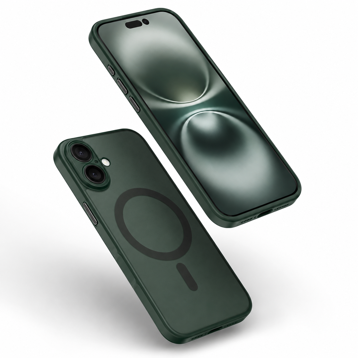 Durable iPhone 17 Case | Scratch Resistant Protective Cover | Midnight Green Matte Case