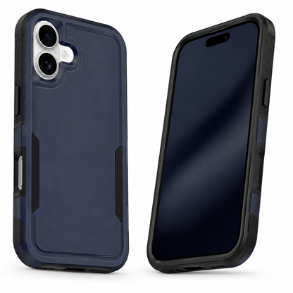 Slim navy Comm Lite impact resistant case for Apple iPhone 17