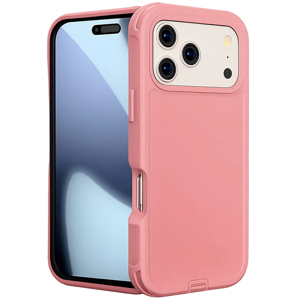 Apple iPhone 17 Pro Max Protective Case, Rose Gold Phone Cover, Military Grade Case