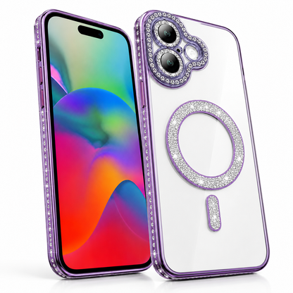 Clear MagSafe Phone Cover, Apple iPhone 17, Shockproof Protective Case