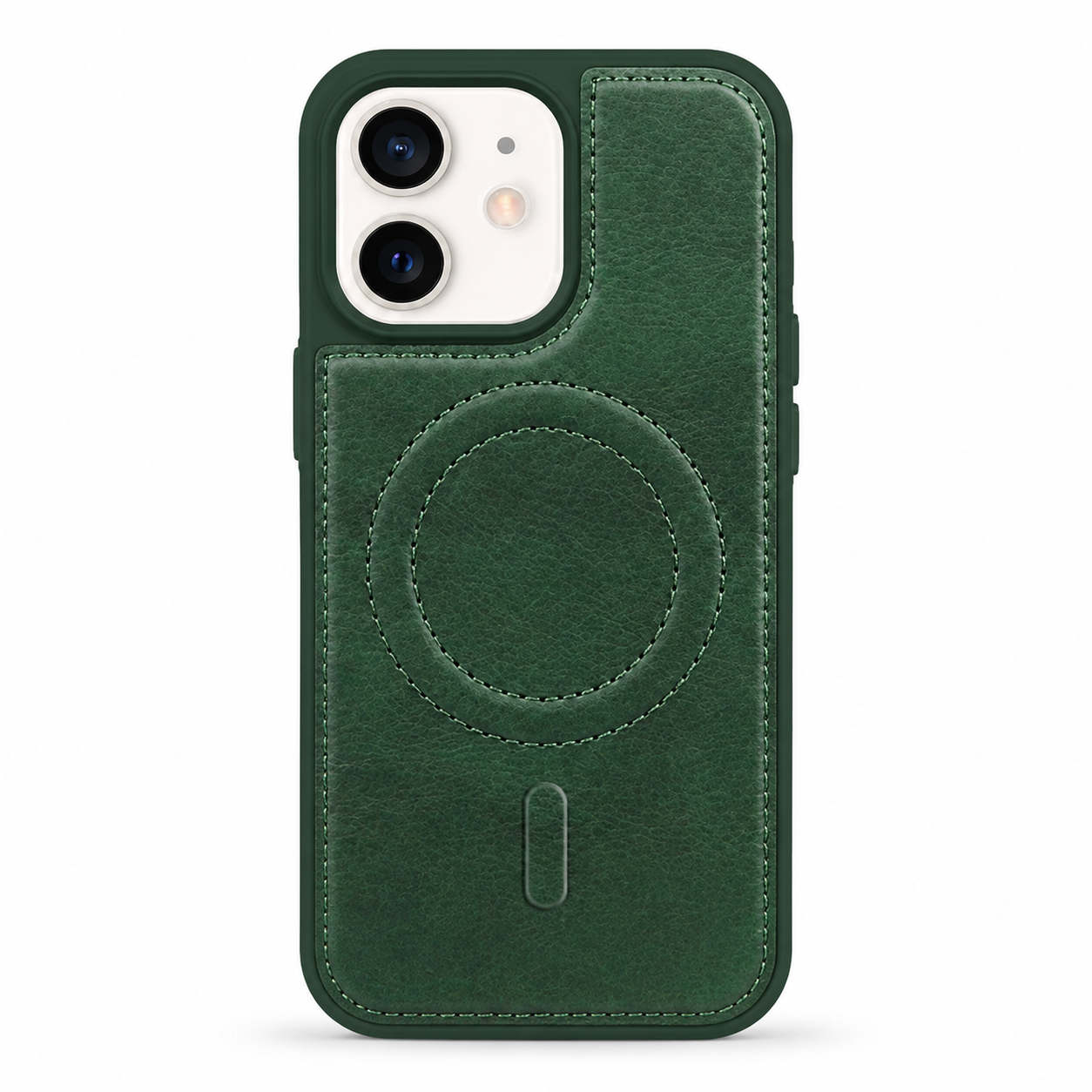Green engraved MagSafe case for Apple iPhone 12 / 12 Pro