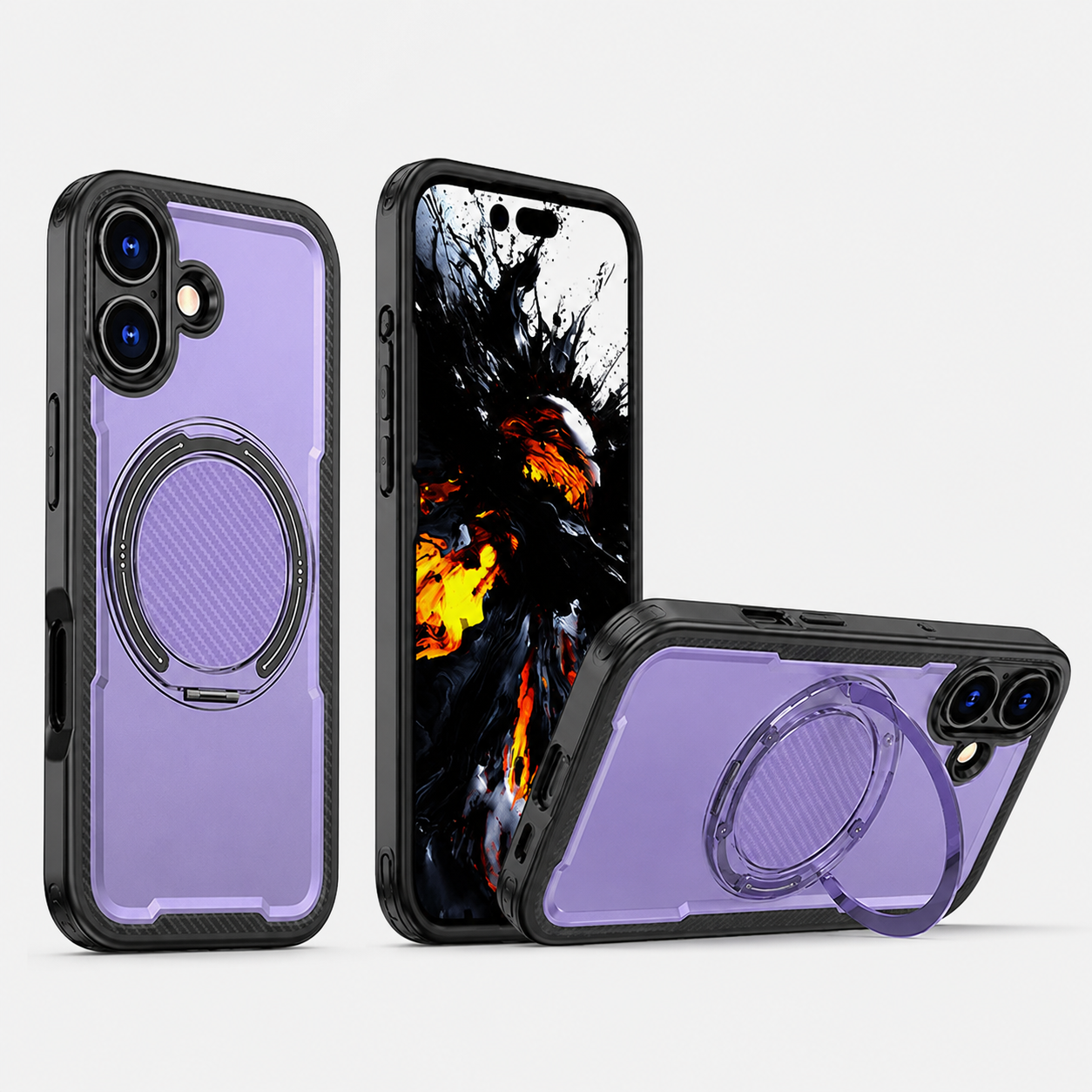 MagSafe Covert Case for Apple iPhone 17 – Purple