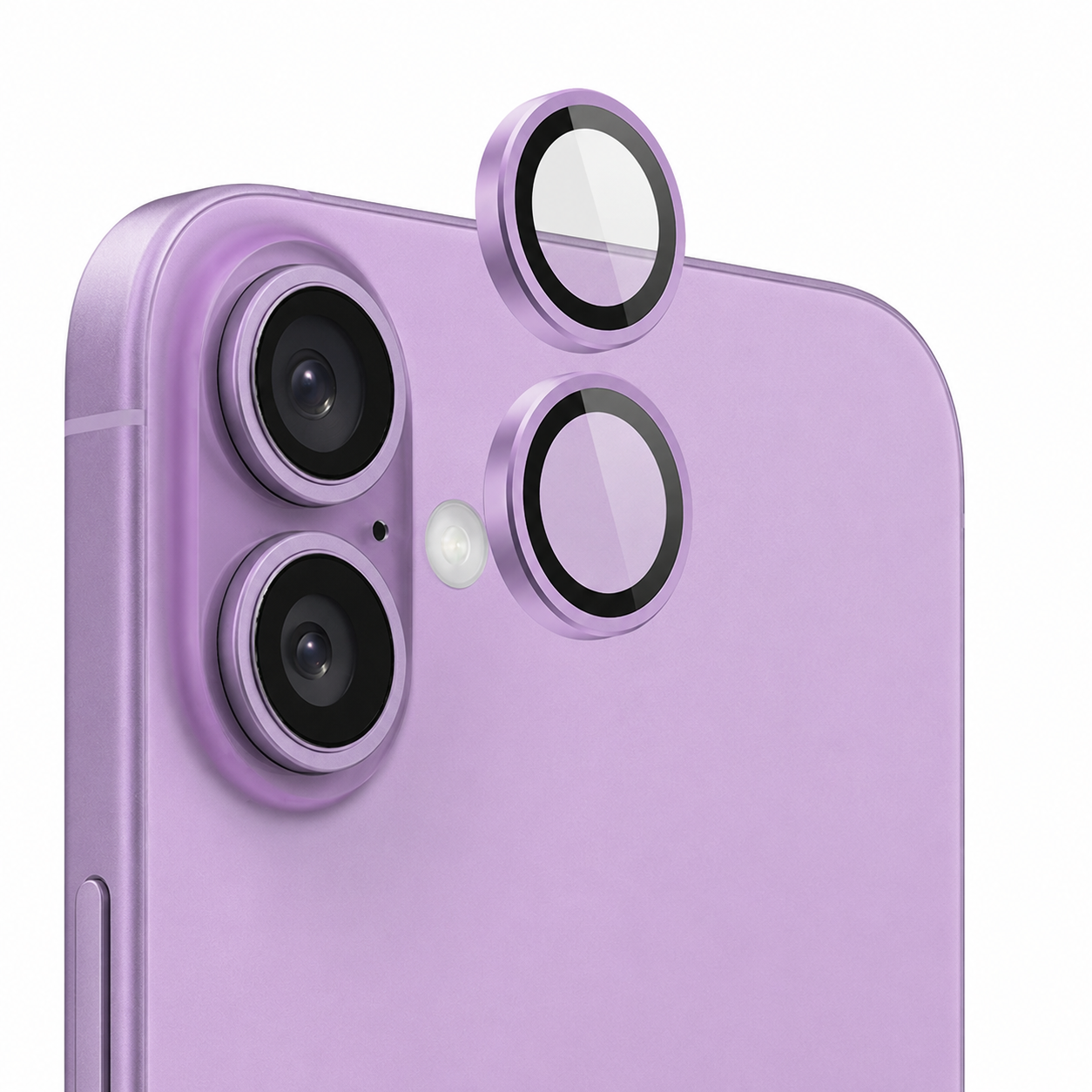 SP Light Purple Camera Ring Protector for Apple iPhone 17
