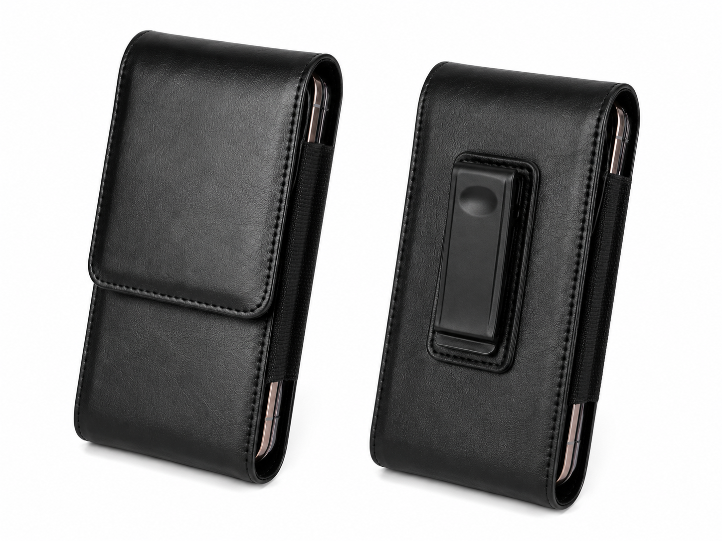 Heavy Duty Phone Holster for iPhone 17 Pro Max Vertical Belt Case