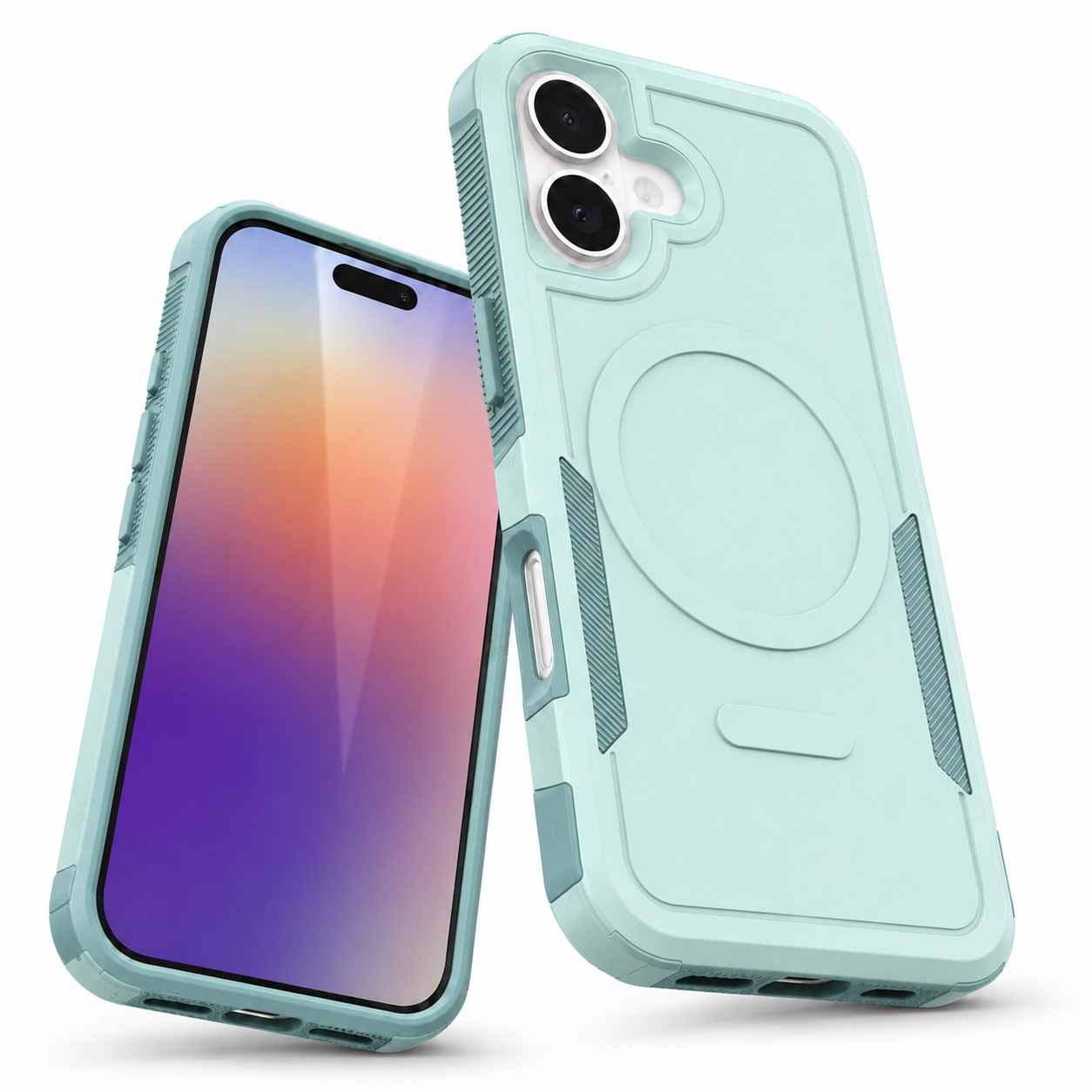 Premium Teal Cell Phone Case, Impact Resistant Phone Cover, Protective Mobile Case