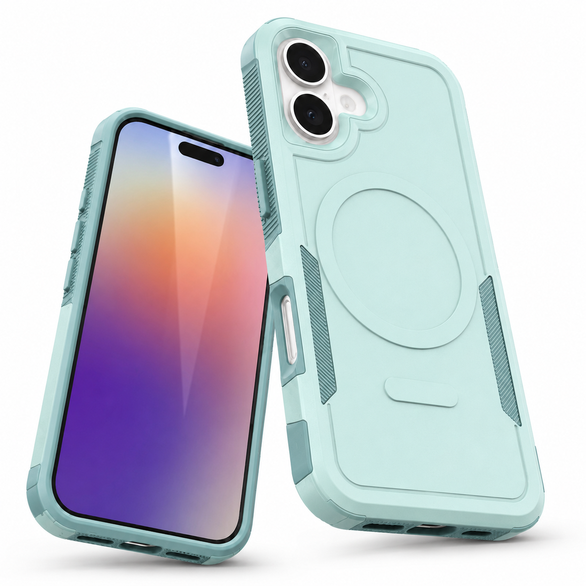 Premium Teal Cell Phone Case, Impact Resistant Phone Cover, Protective Mobile Case