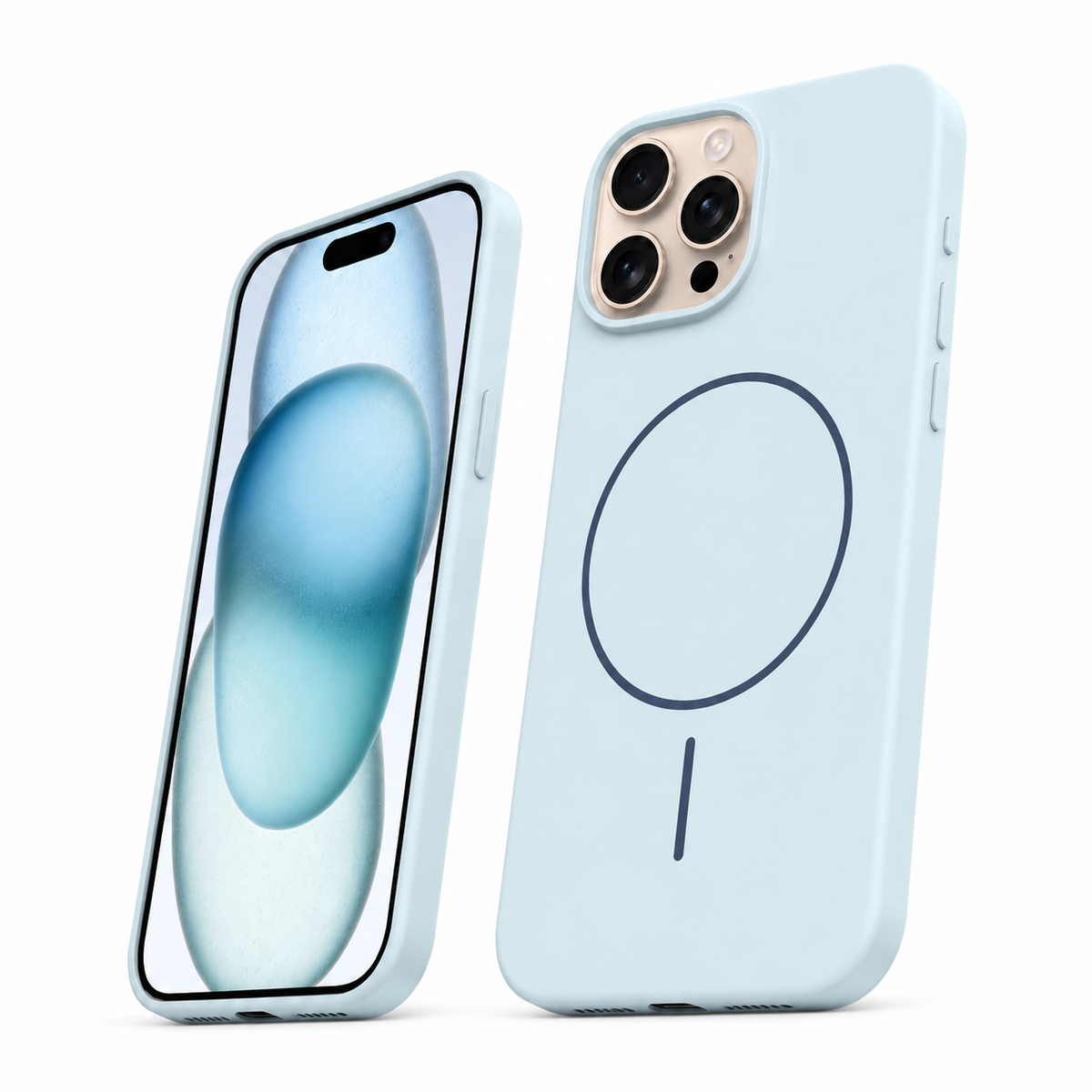 Sky blue shockproof case for Apple iPhone 12 Pro 6.1 inch