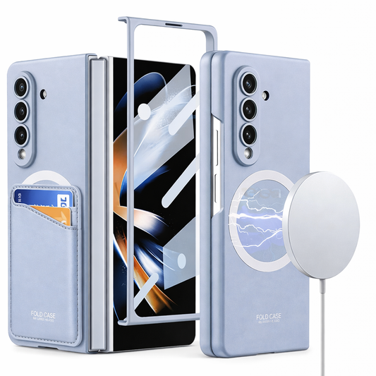 Protective Phone Case – Full Coverage Light Blue MagSafe Case