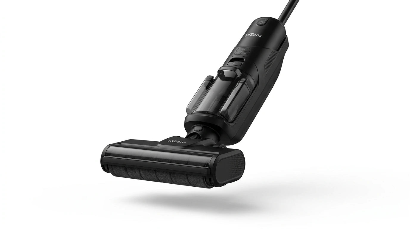 future tech gadgets Canada. smart tech store Canada. HiZero F600 All-in-One Bionic Floor Cleaner. Gallery image 7. Lines name one specific SKU—never substitute a generic lookalike from the category. After review passes, each render should still read as a fresh studio viewpoint of that same physical unit.
