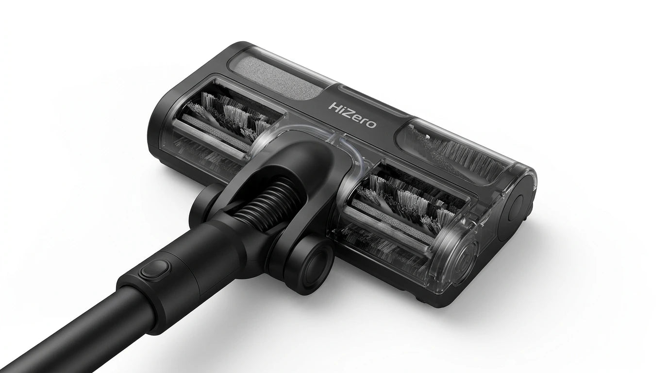 future tech gadgets Canada. smart tech store Canada. HiZero F600 All-in-One Bionic Floor Cleaner. Gallery image 9. Lines name one specific SKU—never substitute a generic lookalike from the category. After review passes, each render should still read as a fresh studio viewpoint of that same physical unit.