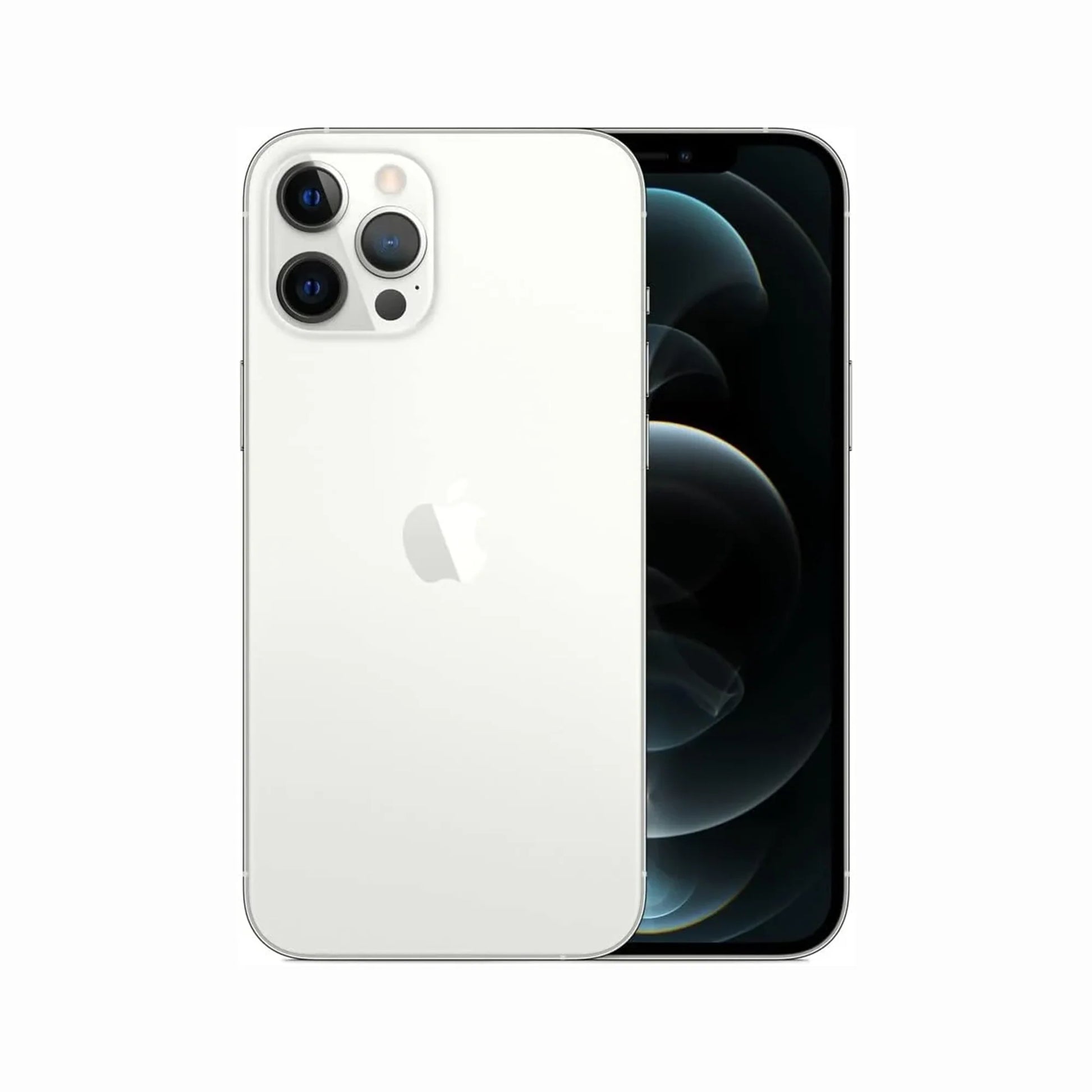 Certified Pre-Owned iPhone 12 Pro with a Pro camera system, Wide, Ultra Wide, Telephoto cameras, and LiDAR Scanner support.
