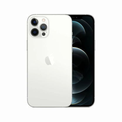 Certified Pre-Owned iPhone 12 Pro with a Pro camera system, Wide, Ultra Wide, Telephoto cameras, and LiDAR Scanner support.