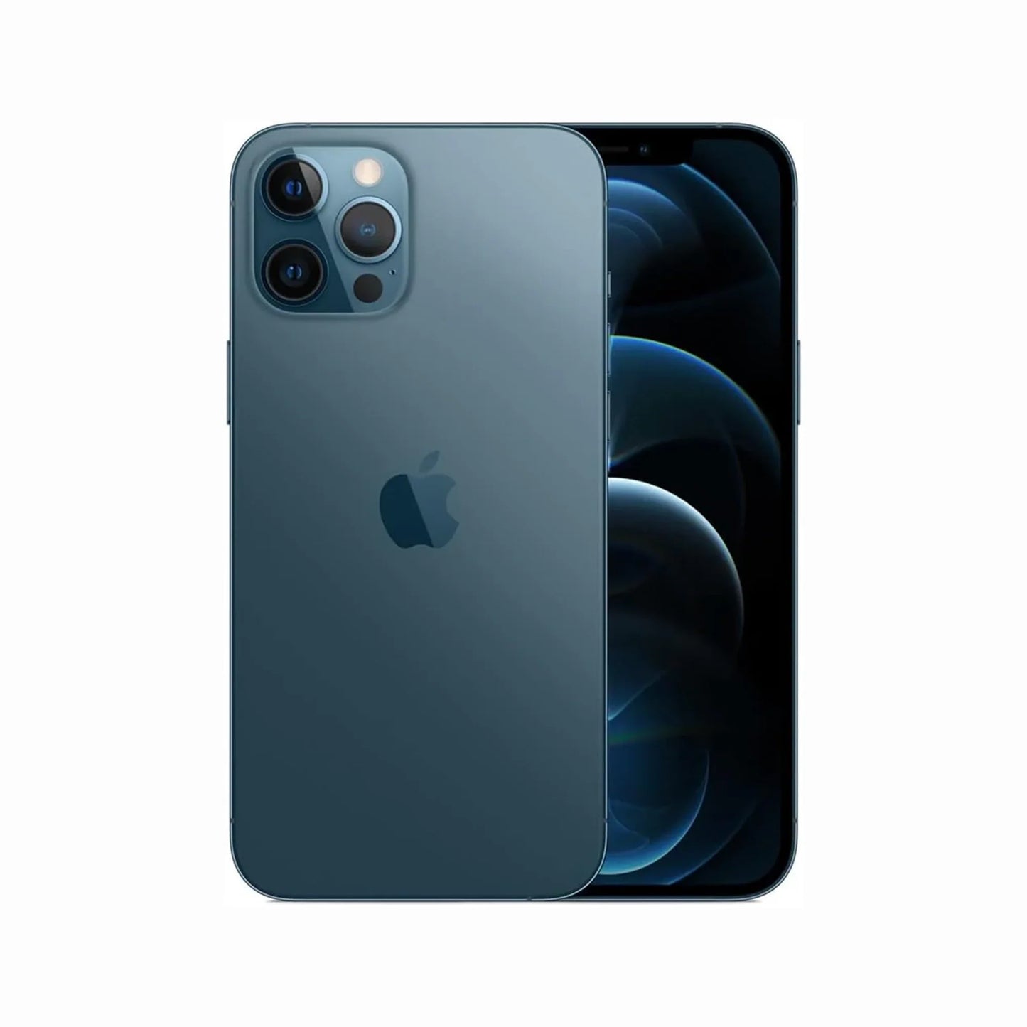 Certified Pre-Owned iPhone 12 Pro Max with a large 6.7-inch Super Retina XDR OLED display for streaming, gaming, browsing, and everyday use.