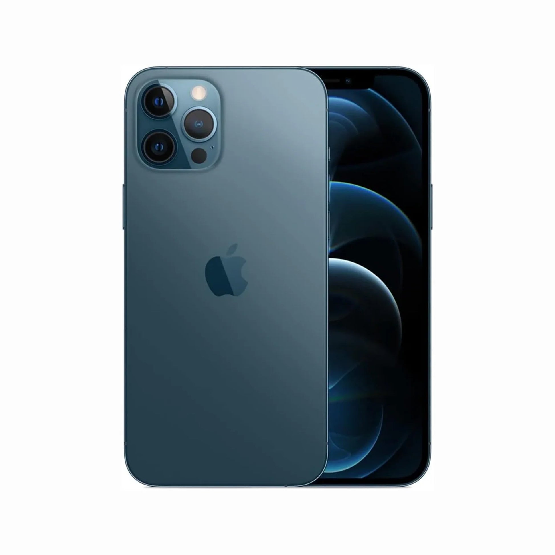 Certified Pre-Owned iPhone 12 Pro Max with a large 6.7-inch Super Retina XDR OLED display for streaming, gaming, browsing, and everyday use.