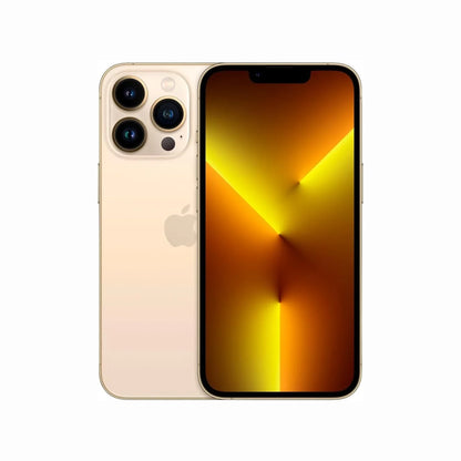 Certified Pre-Owned iPhone 13 Pro with a 6.1-inch Super Retina XDR OLED display and ProMotion up to 120Hz for smooth everyday viewing.
