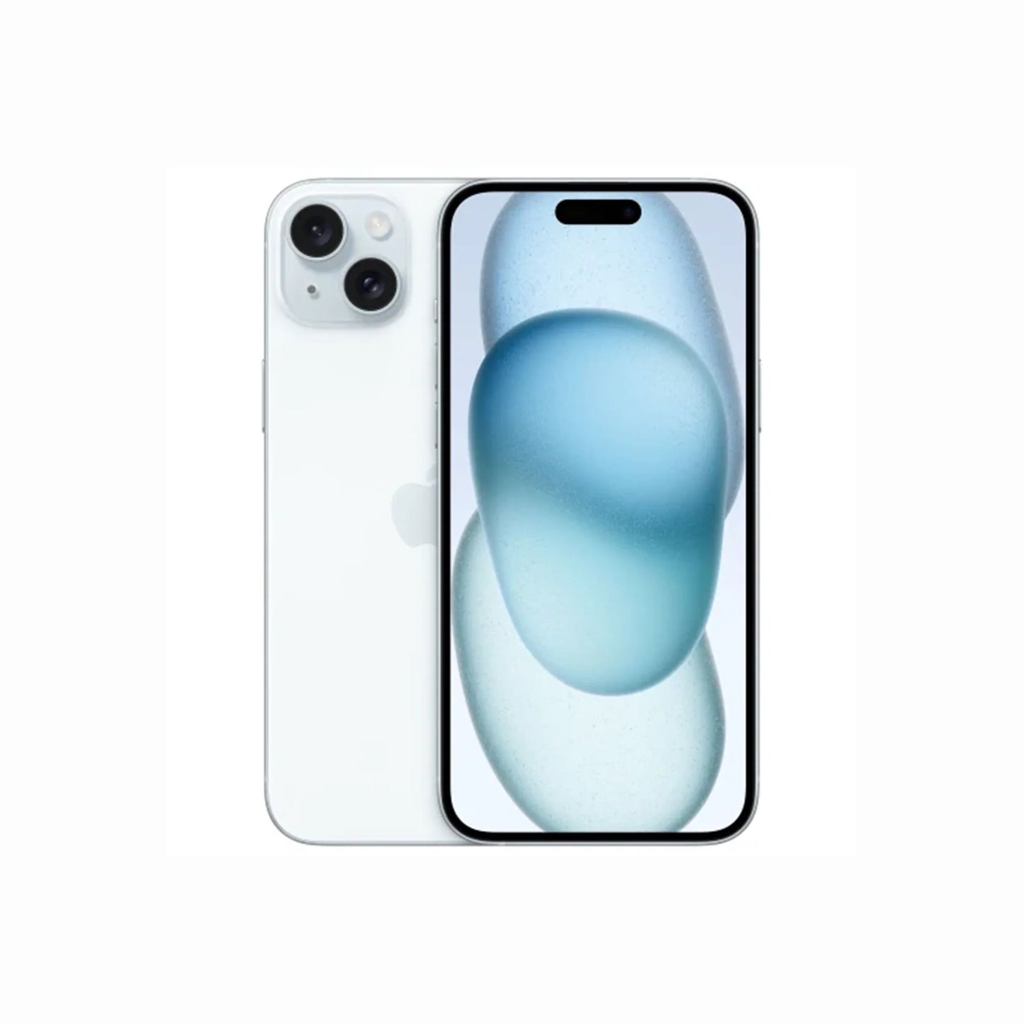 Certified Pre-Owned iPhone 15 Plus with an advanced dual-camera system, 48MP Main camera, and Ultra Wide camera for photos and videos.