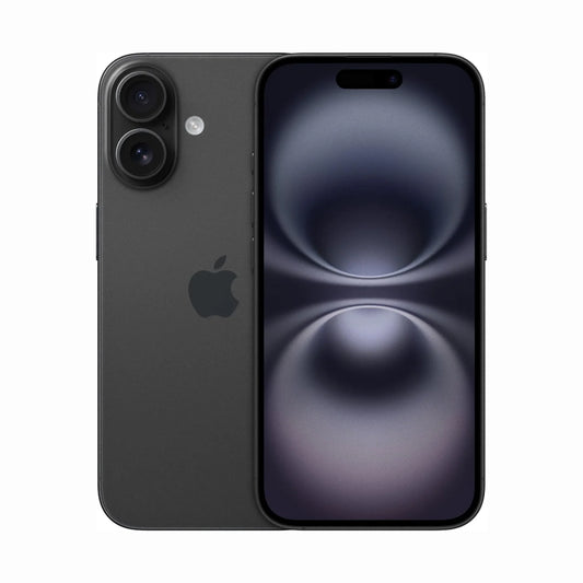 iPhone 16 unlocked smartphone with 6.1-inch Super Retina XDR OLED display, sharp colour, bright visuals, A18 chip, 5G connectivity, USB-C, MagSafe wireless charging, iOS, and everyday Apple smartphone performance for work, school, streaming, gaming, and daily use.