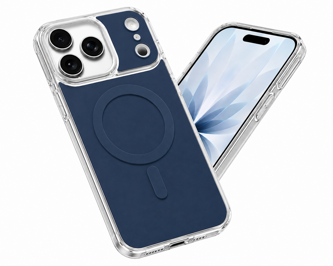 Premium Blue Airloop Protective Phone Case for Apple iPhone 17 Pro