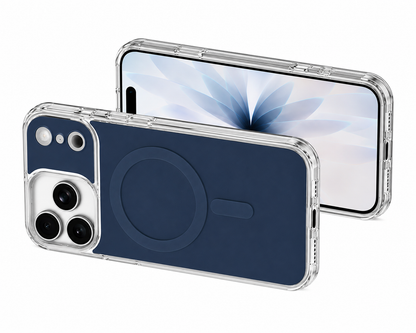 Blue iPhone 17 Pro Max Protective Case MagSafe Compatible Mobile Cover