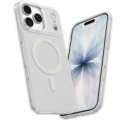 Slim White MagSafe Smartphone Case for Apple iPhone 17 Pro