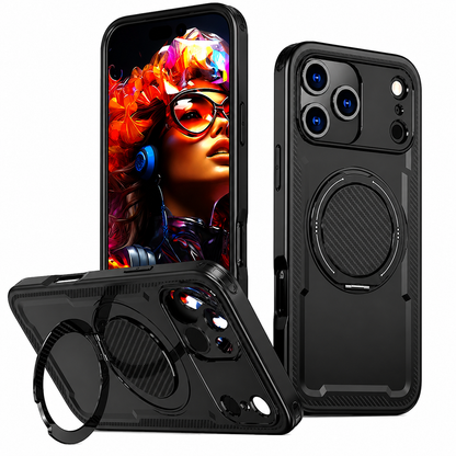 Shockproof Matte Black MagSafe Phone Case for Apple iPhone 17 Pro
