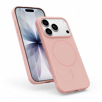 Luxury Rose Gold MagSafe TPU Phone Case with Drop Protection for Apple iPhone 17 Pro