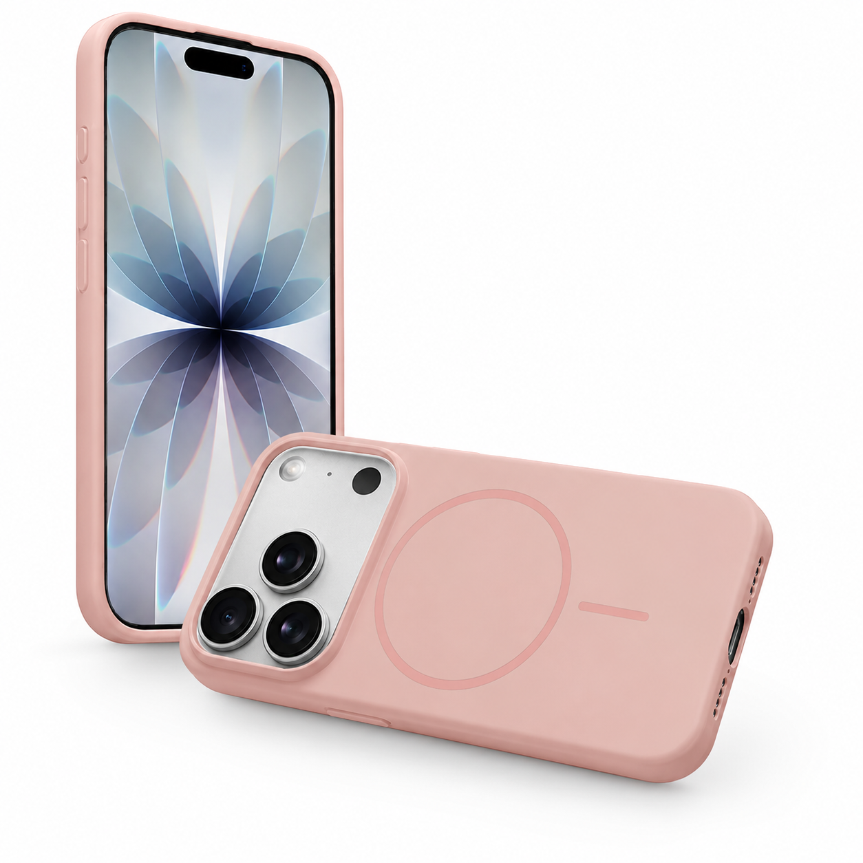 Slim Rose Gold Protective Mobile Cover Compatible with Apple iPhone 17 Pro