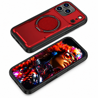 Military Grade Red MagSafe Case for Apple iPhone 17 Pro