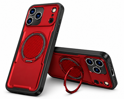 Premium Red iPhone 17 Pro Max Protective Phone Cover with Drop Protection