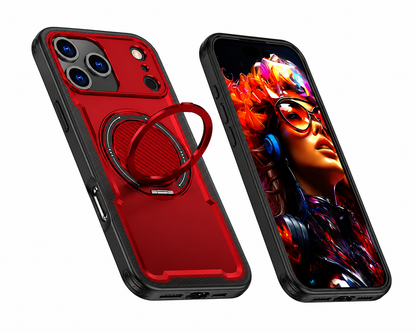 Apple iPhone 17 Pro Max Red Magnetic Phone Case with MagSafe Compatible Design