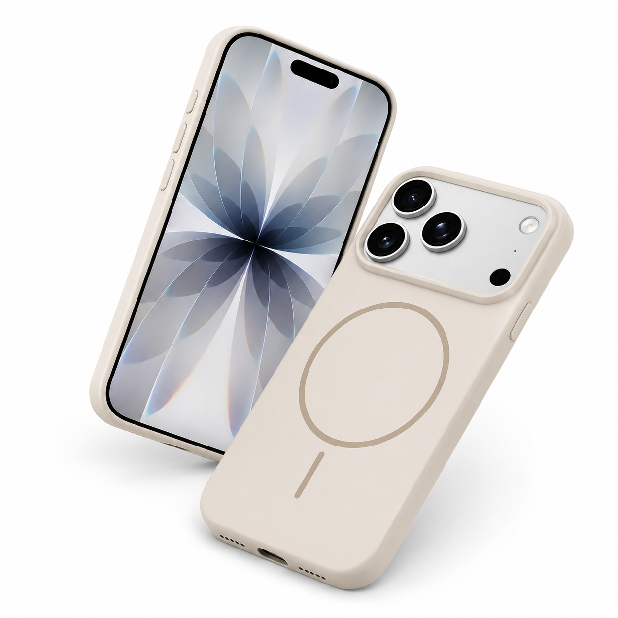 Slim Protective Phone Case for Apple iPhone 17 Pro Max Starlight Mobile Cover