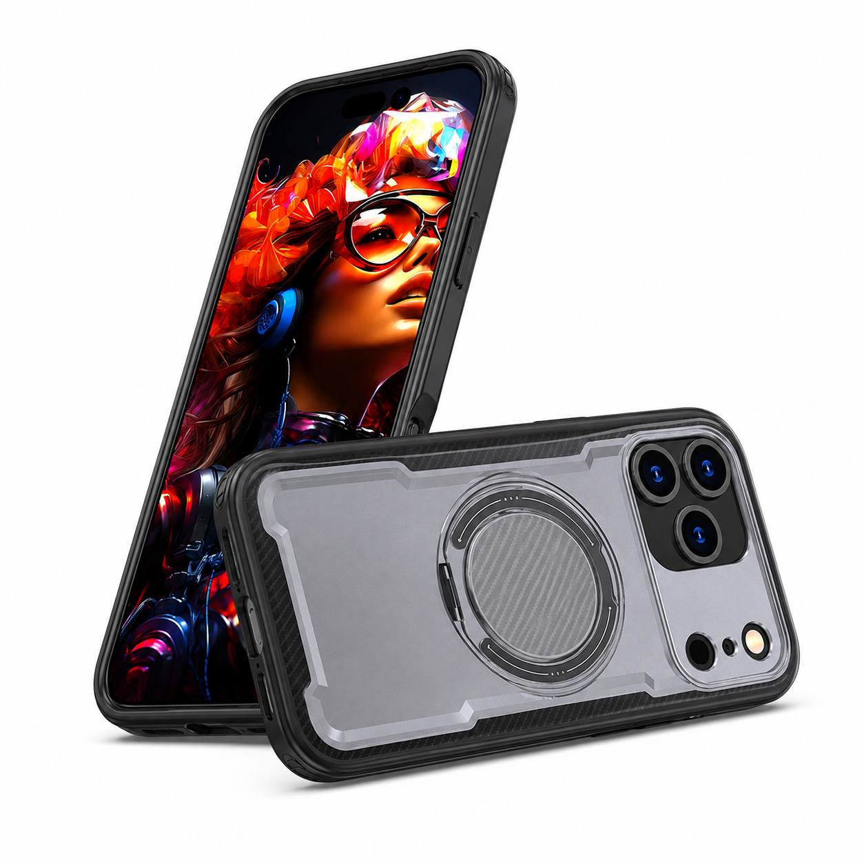 Grey Shockproof Mobile Cover for Apple iPhone 17 Pro Max Wireless Charging Compatible Case