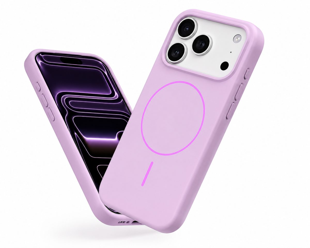 Apple iPhone 18 Pro Max Purple Protective Phone Cover with Drop Protection