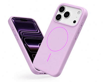 Apple iPhone 17 Pro Max Purple Protective Phone Cover with Drop Protection