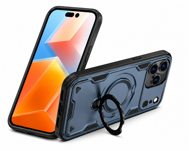 Premium Navy Smartphone Case, Durable Mobile Cover, Impact Resistant Phone Case